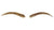 Cove Hair Brows PU Skin Eyebrows - 1 pair